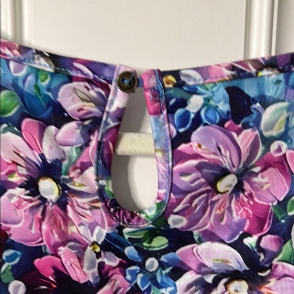 NWT ETCYY Floral Sleeveless Dress with Pockets - Picture 5 of 7